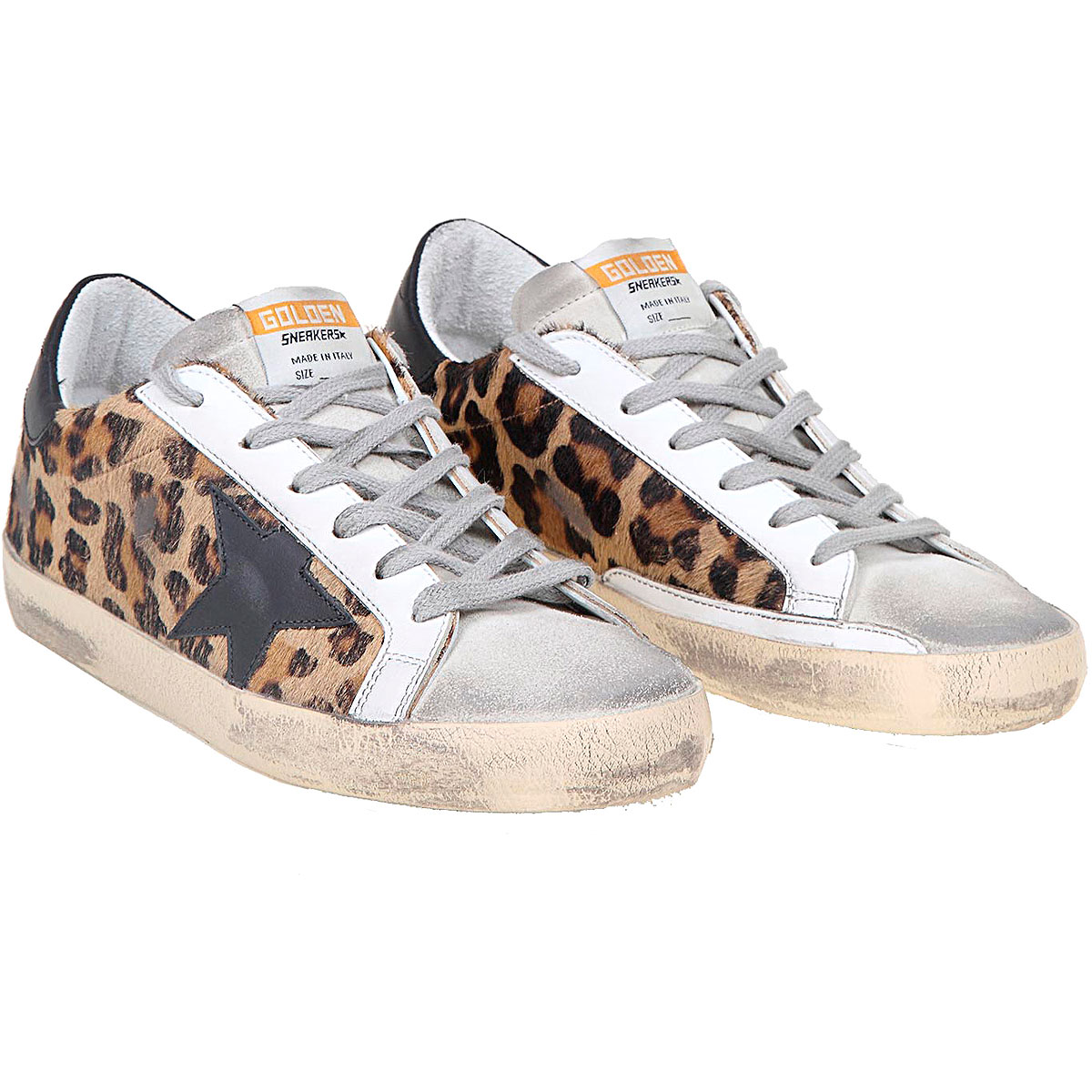 Giày Golden Goose Wmns Superstar 'Leopard' GWF00101-F000565-80189 - Ảnh 5