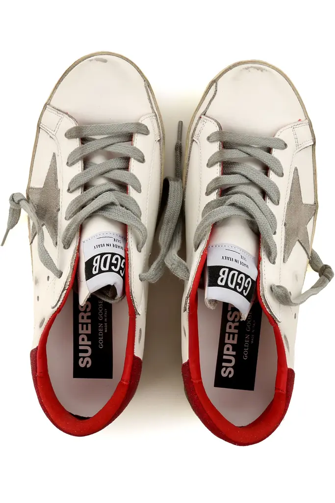 Alternative view of Giày Golden Goose Superstar White Red GWF00102-F000141-10218