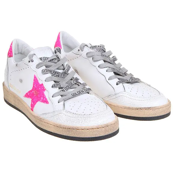 Alternative view of Giày Golden Goose Ballstar White Pink GWF00117-F001034-10475