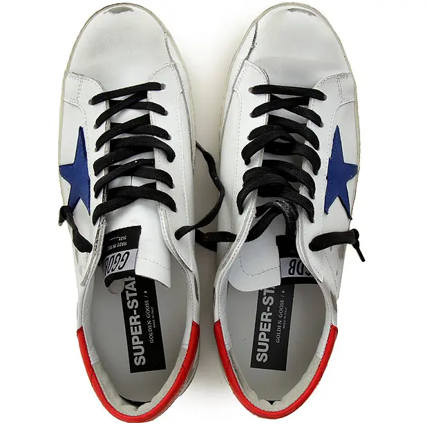 Giày Golden Goose Superstar 'White Blue' GMF00101-F000348-10281 - Ảnh 3