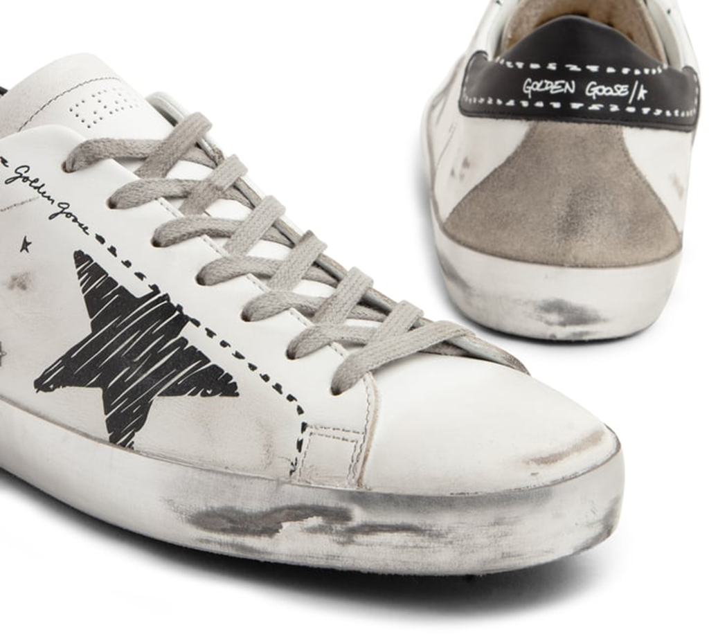Giày Golden Goose Superstar 'White Black' GMF00102-F002090-10432 - Ảnh 4