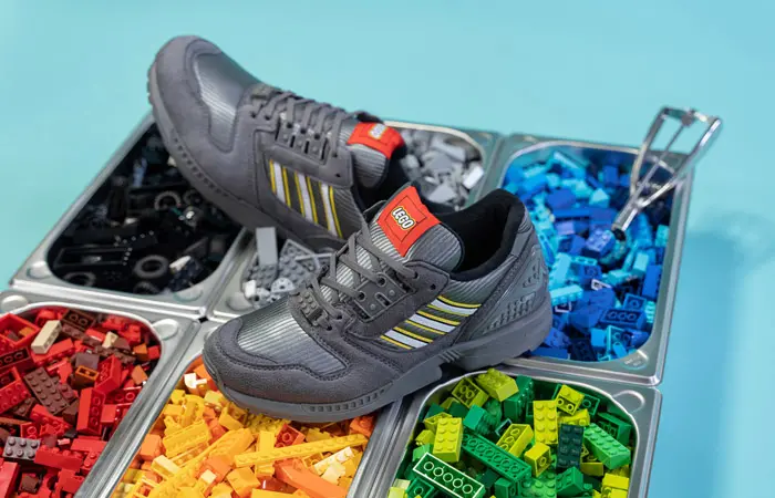 Giày Adidas LEGO x ZX 8000 'Color Pack - Ash' FY7080 - Ảnh 6