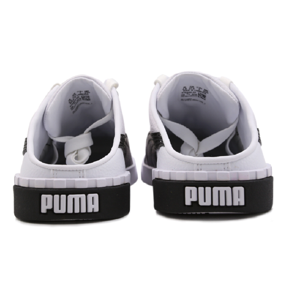 Giày Puma Cali Slip On Lace Up 'White Black' 370484-05 - Ảnh 8