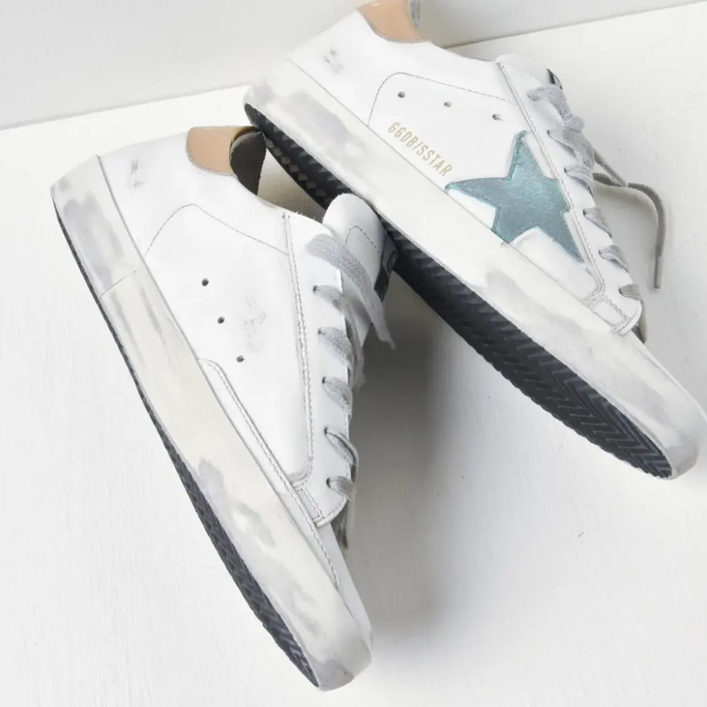 Giày Golden Goose Superstar 'Green and Gold' GWF00101-F000212-10243 - Ảnh 4