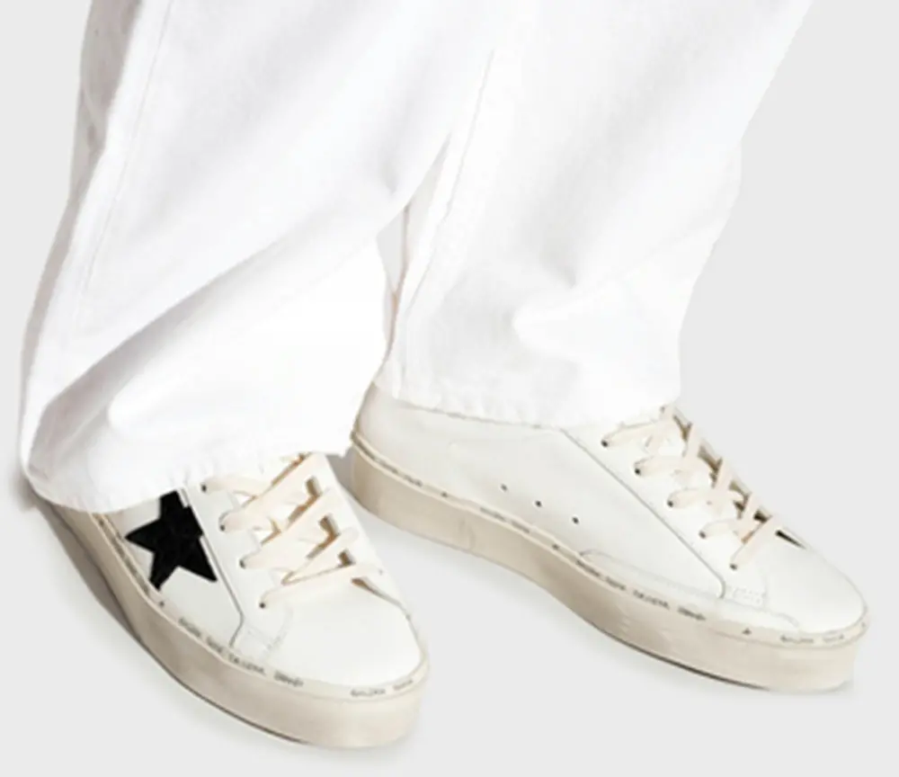 Giày Golden Goose High Star Crocodile 'White' GWF00118-F004130-11386 - Ảnh 5
