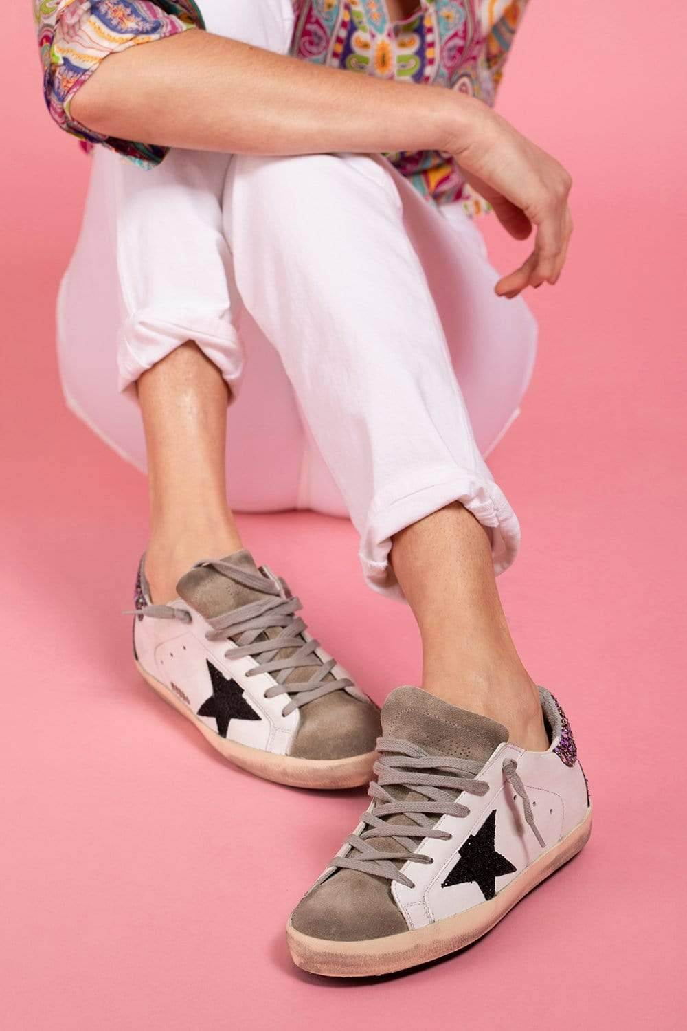 Giày Golden Goose Superstar 'White Black' GWF00102-F002463-81497 - Ảnh 5