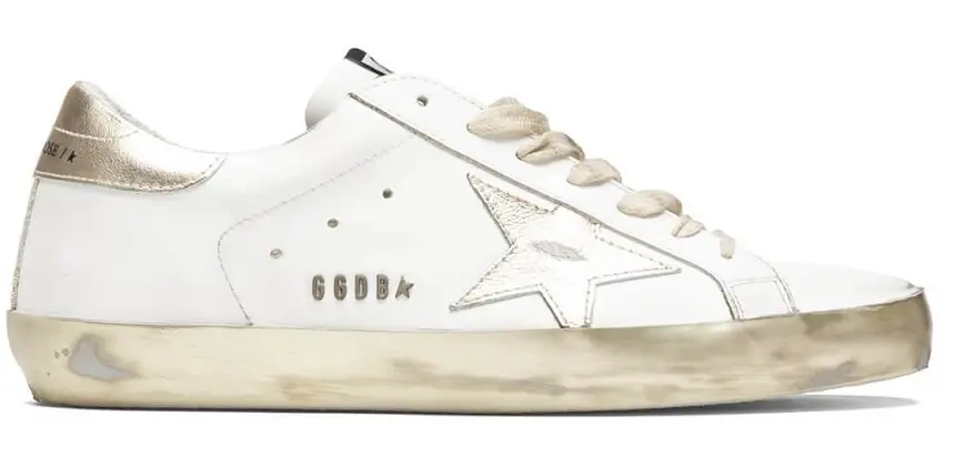 Giày Golden Goose Sneakers Superstar White Gold GMF00101-F000316-10272