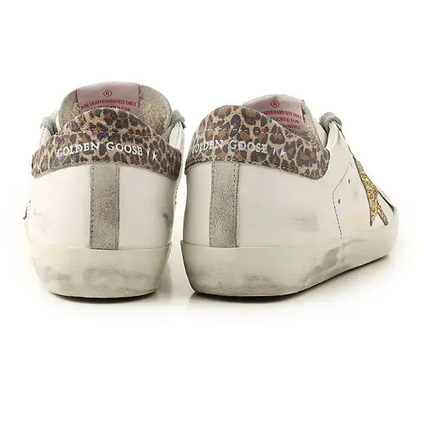 Giày Golden Goose Superstar White Leopard GWF00101-F000166-80212 - Ảnh 4