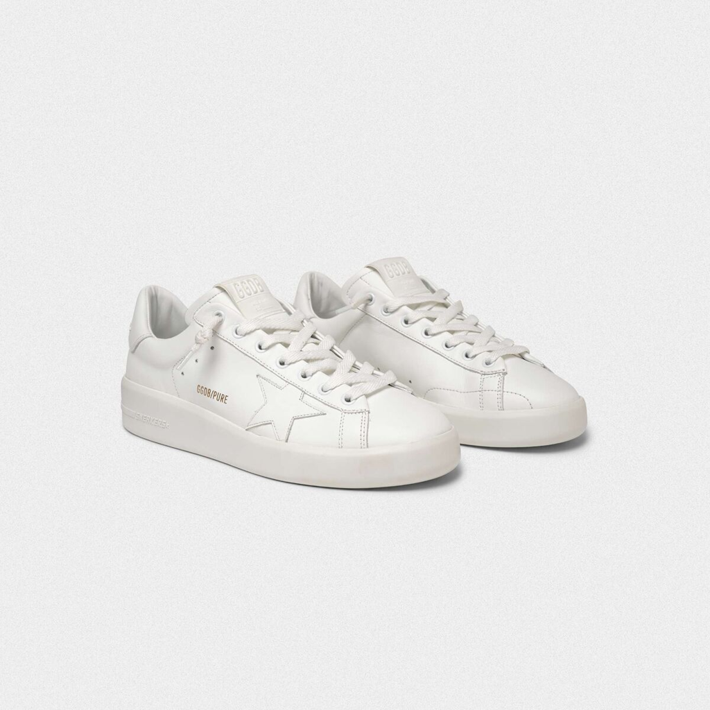 Giày Golden Goose Pure Star White G36WS603-A2 - Ảnh 3