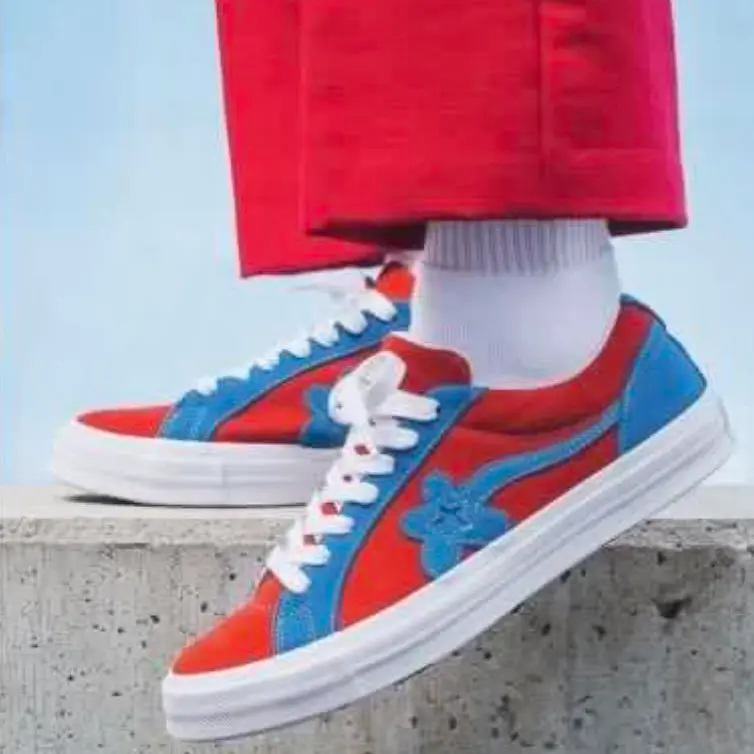 Giày Converse x Golf Le Fleur x One Star Ox 'Molten Lava' 162126C - Ảnh 5