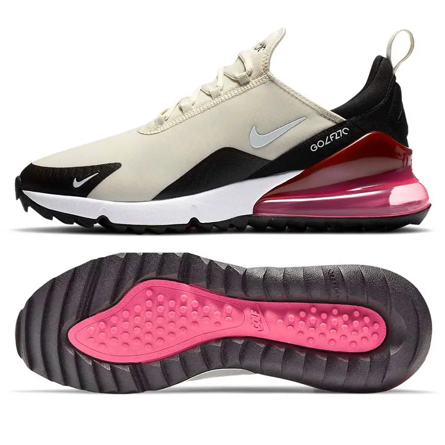 Alternative view of Giày Nike Air Max 270 Golf 'Light Bone Hot Punch' CK6483-002