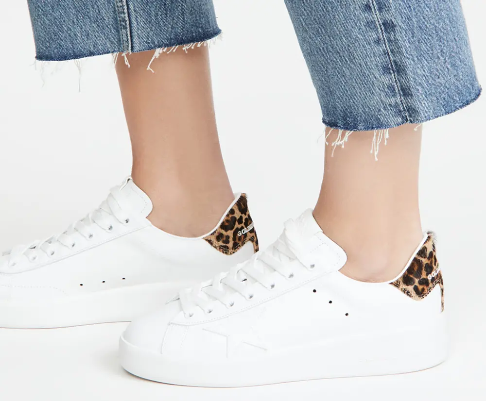 Giày Golden Goose Purestar 'Leopard White' GWF00124-F000310-10269 - Ảnh 3