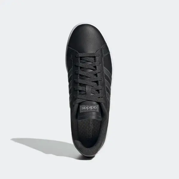 Giày Adidas Neo Grand Court 'Black Silver' H04547 - Ảnh 4