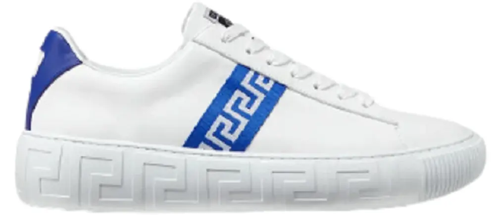 Giày Versace Greca Trainers Blue White DSU8404-1A00775-2W340