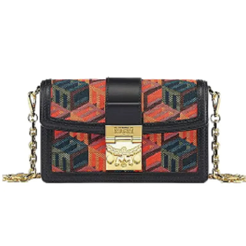 Túi MCM Gretl Crossbody in Cubic Monogram Jacquard MWRCSWO02MT001