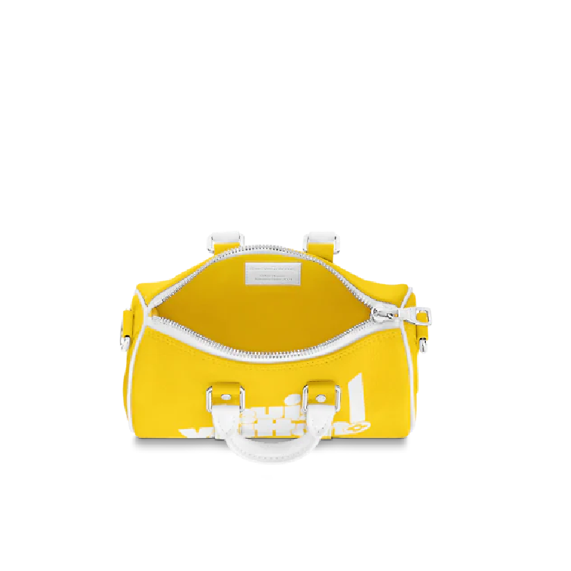 Túi Louis Vuitton Keepall XS 'Yellow Leather' M80842 - Ảnh 6