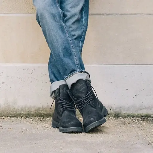 Giày Timberland 6 Inch Classic Waterproof Boot Wide 'Black Nubuck' TB-019039 - Ảnh 5