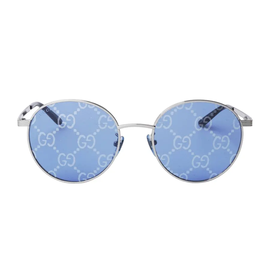 Kính Gucci Blue Mirror Logo Round Unisex GG0944SA-004