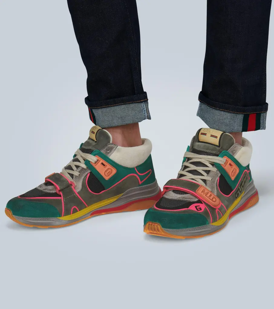 Giày Gucci Ultrapace Mid 'Green Teal' 598132-0PVZ0-3185 - Ảnh 7