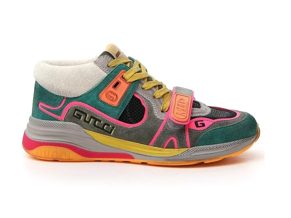 Giày Gucci Ladies Ultrapace Mid-Top 598987-0PVZ0-3185