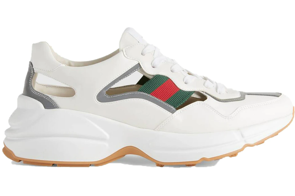 Giày Gucci Rython Cut Out White 657977-2SH60-9161