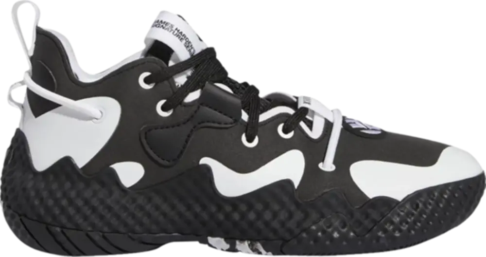 Giày Adidas Harden Vol. 6 J 'Black White' GV8775