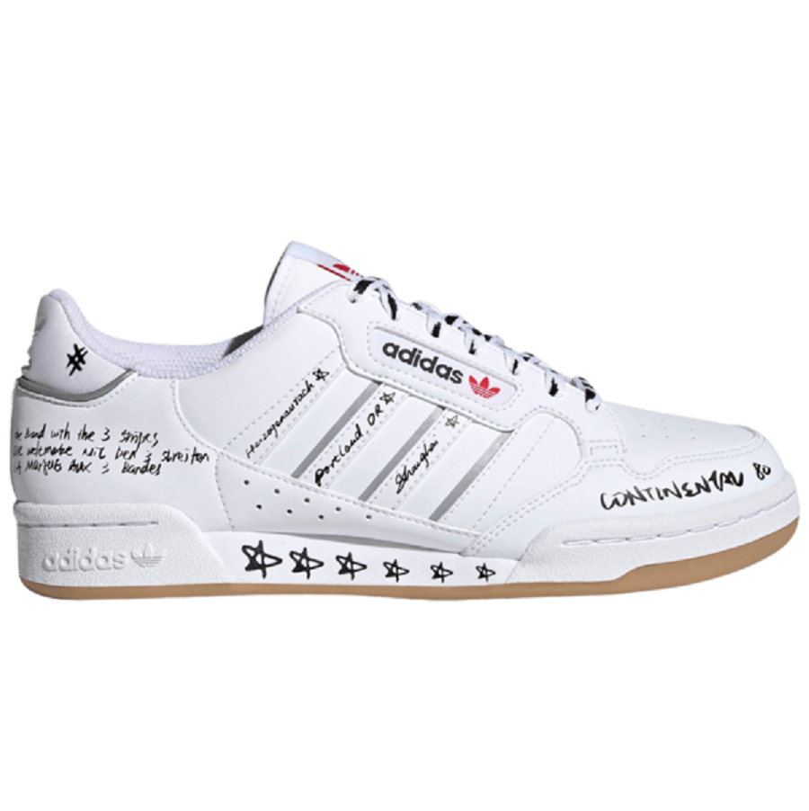 Giày Adidas Continental 80 ‘Sharpie Pack White’ GV9797