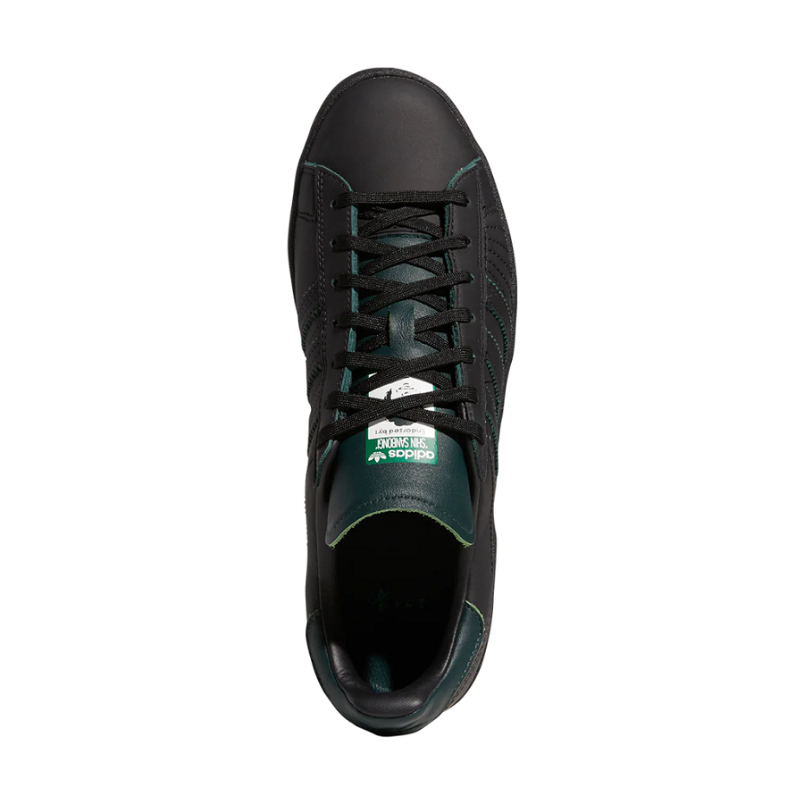 Giày Adidas Campus ADV x Shin Sanbongi 'Black Collegiate Green' GW1155 - Ảnh 4