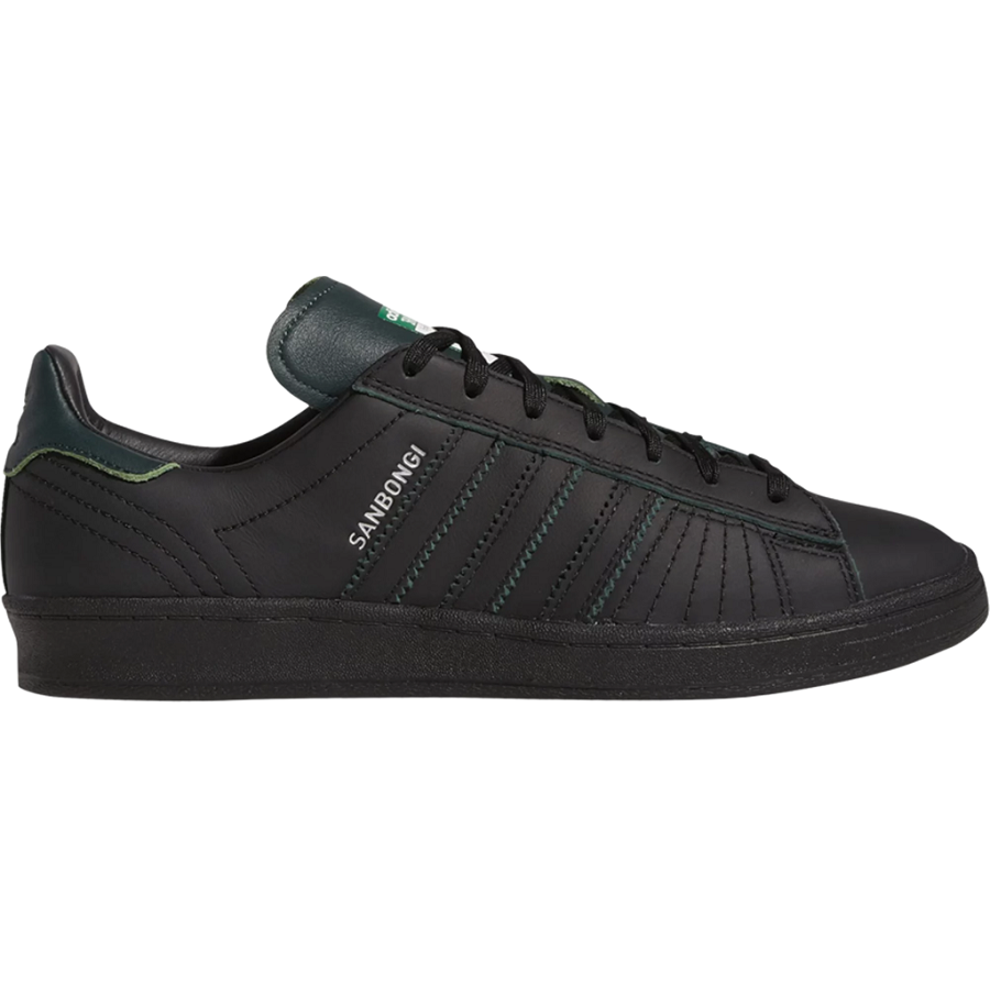Giày Adidas Campus ADV x Shin Sanbongi 'Black Collegiate Green' GW1155
