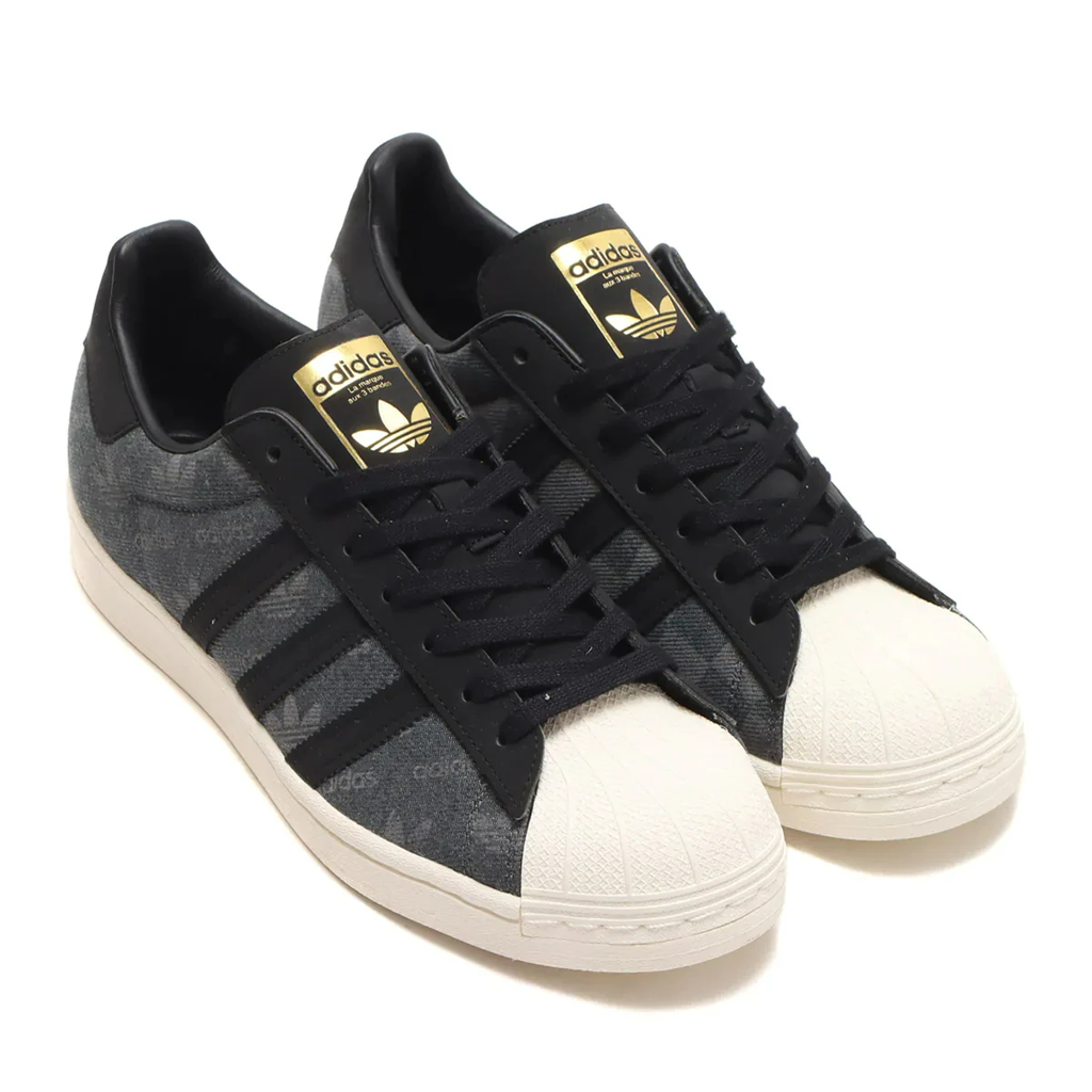 Giày Adidas atmos x Superstar 'Denim Pack - Grey' GW3470 - Ảnh 5