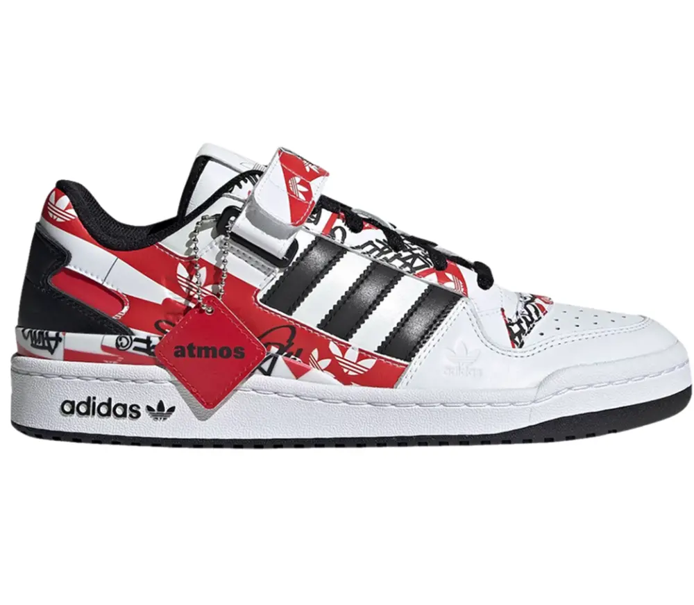 Giày Adidas Forum Low x atmos 'Graffiti' GW3487
