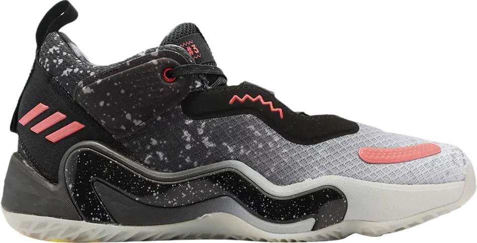 Giày Adidas Basketball Shoes D.O.N. Issue 3 'Universe Black' GW3647