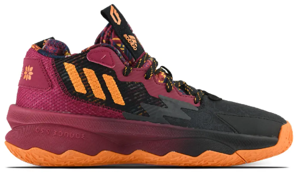 Giày Adidas Dame 8 CNY Black Maroon GW3862