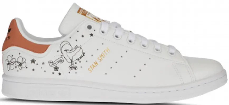 Giày Adidas Stan Smith Orange White GW5167