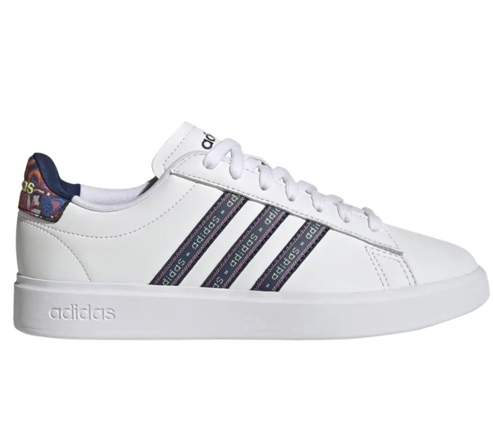 Giày Adidas Grand Court 2.0 'White Mystery Blue' GW7111