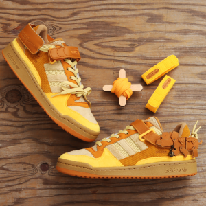 Alternative view of Giày Adidas Melting Sadness x Forum Exhibit Low 'Craft Ochre' GW8927