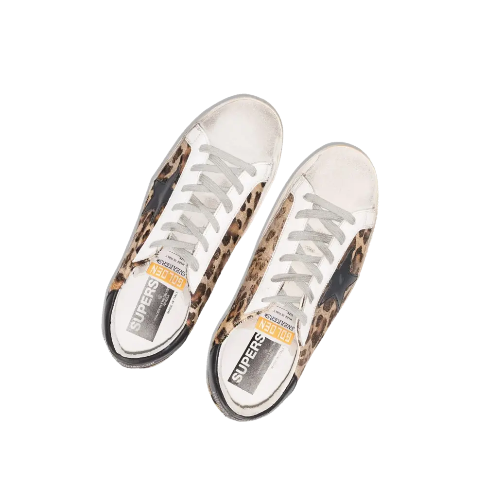 Giày Golden Goose Wmns Superstar 'Leopard' GWF00101-F000565-80189 - Ảnh 4
