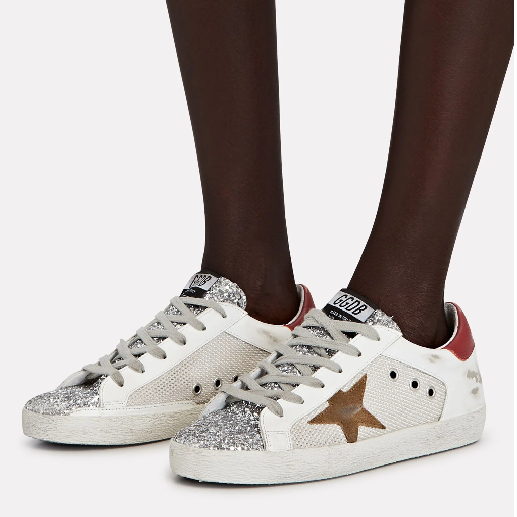 Giày Golden Goose Superstar Leather Silver White GWF00103-F000156-80188 - Ảnh 4