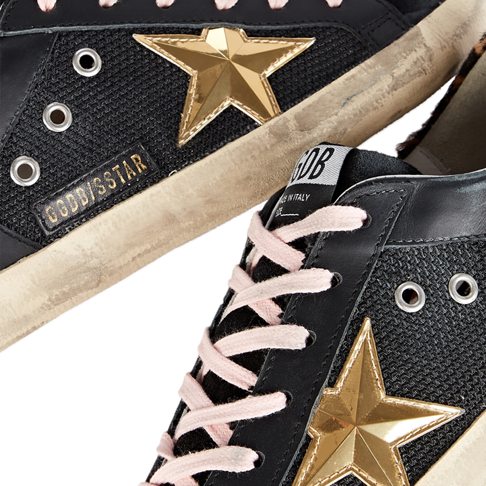 Giày Golden Goose Superstar Black GWF00104-F001875-90272 - Ảnh 4