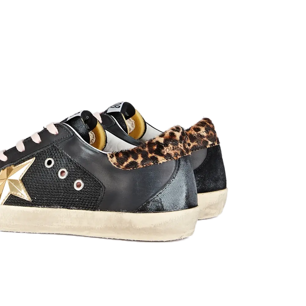 Giày Golden Goose Superstar Black GWF00104-F001875-90272 - Ảnh 3