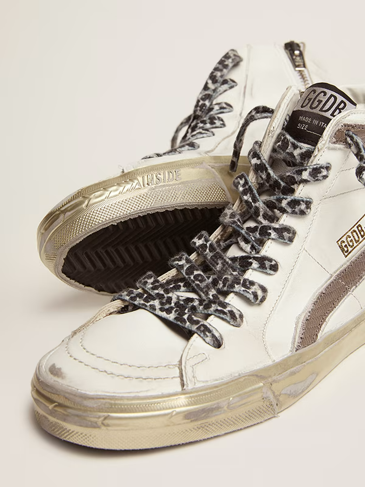 Giày Golden Goose Slide Sneaker 'White' GWF00115-F002452-10874 - Ảnh 4