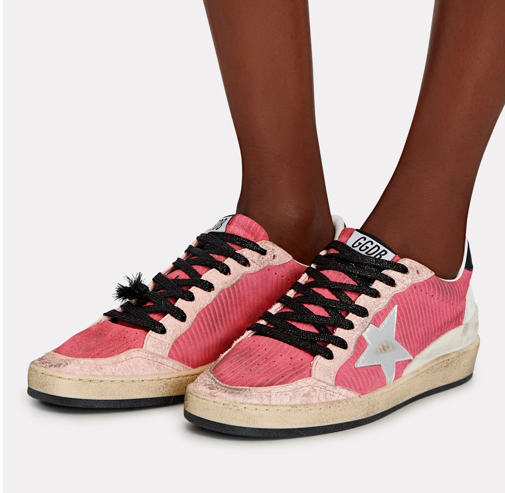 Giày Golden Goose Ball Star 'Pink' GWF00117-F002050-25597 - Ảnh 3