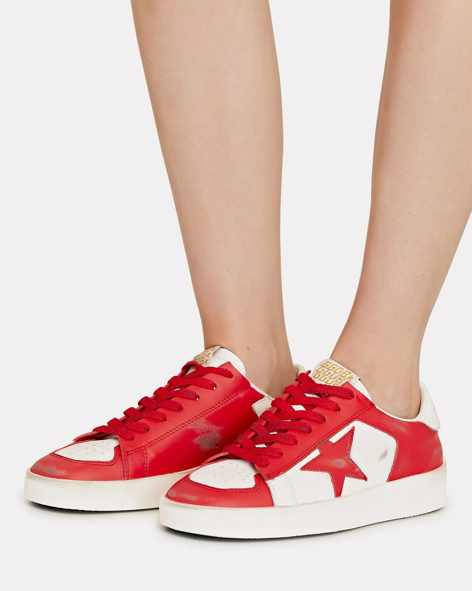 Giày Golden Goose Stardan 'White Red' GWF00128-F002186-10350 - Ảnh 6