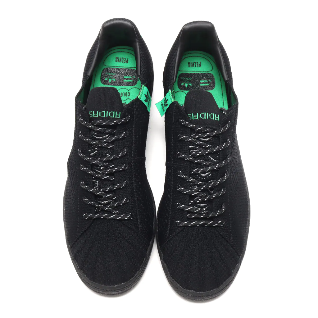 Giày Adidas Pharrell x Superstar Primeknit 'Black' GX0195 - Ảnh 5