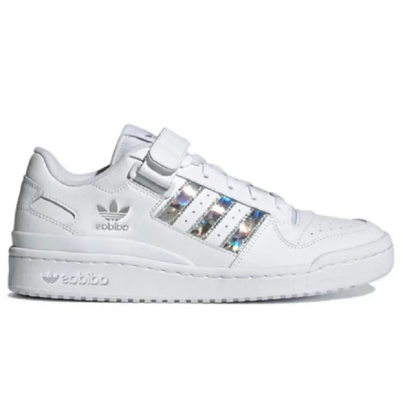 Giày Adidas Originals Forum Low 'Cloud White Metallic Sliver' GX0214