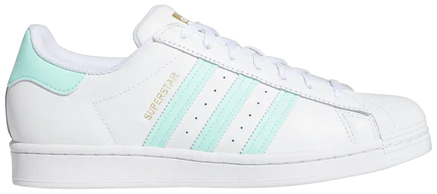 Giày Adidas Superstar 'White Clear Mint' GX2538