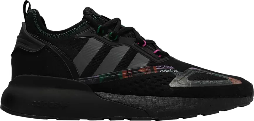 Giày Adidas ZX 2K Boost 'Black Bright Green' GX2719