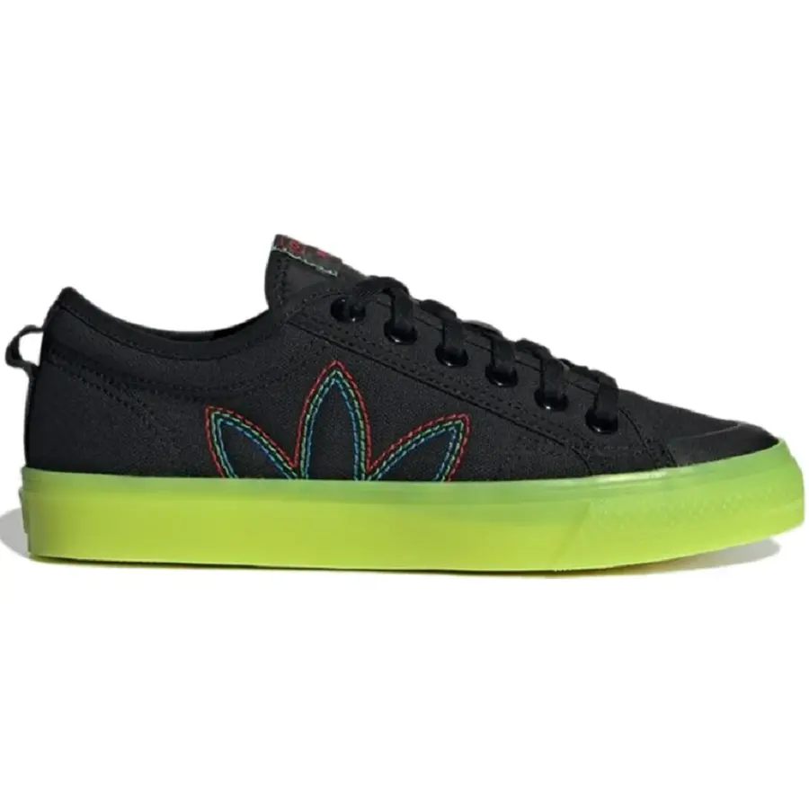 Giày Adidas Nizza 'Black Green' GX2730