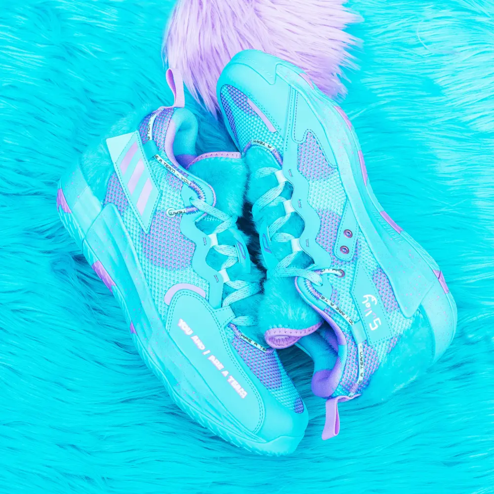Giày Adidas Monsters Inc. x Dame 7 EXTPLY 'Sulley' GX3442 - Ảnh 6