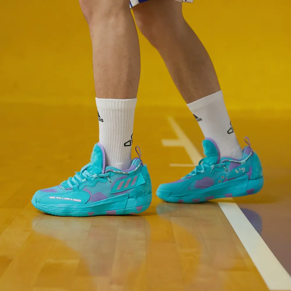 Giày Adidas Monsters Inc. x Dame 7 EXTPLY 'Sulley' GX3442 - Ảnh 5